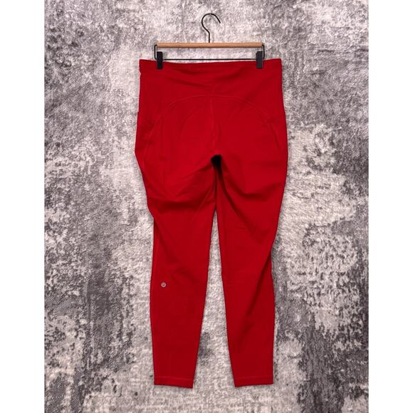 Lululemon Swift Speed High Rise Tight 14 Womens Red - Picture 2 of 7
